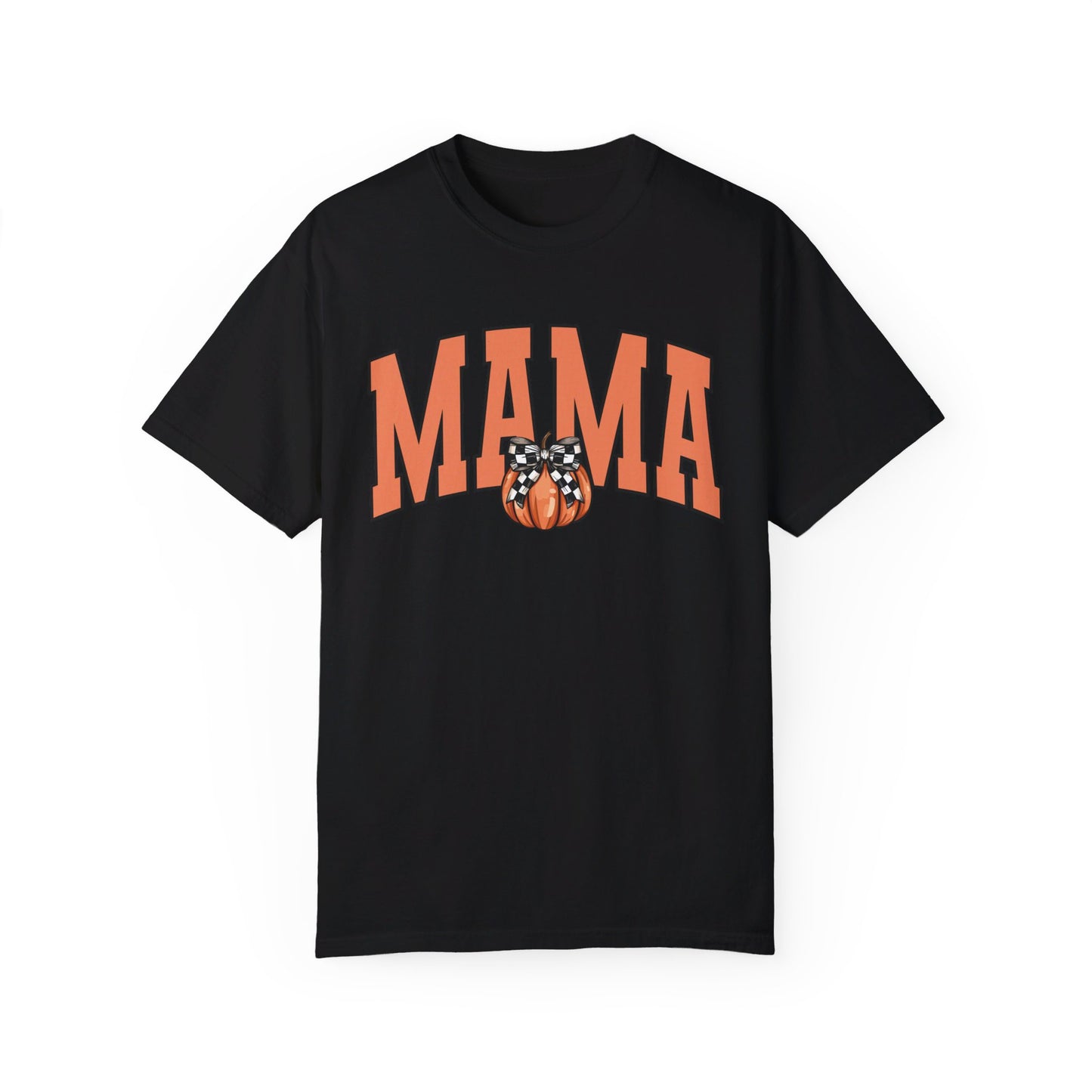 🧡🎃 Mama Pumpkin Tee: Fall Fashion Must-Have! #MamaPumpkin #FallFashionGoals Unisex Garment-Dyed T-shirt