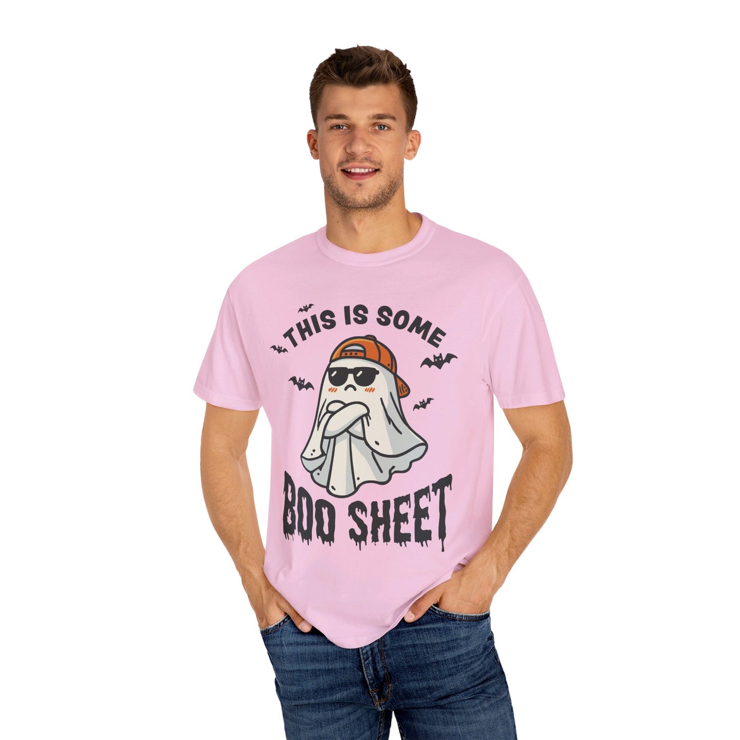 This Is Some Boo Unisex Garment-Dyed T-shirt