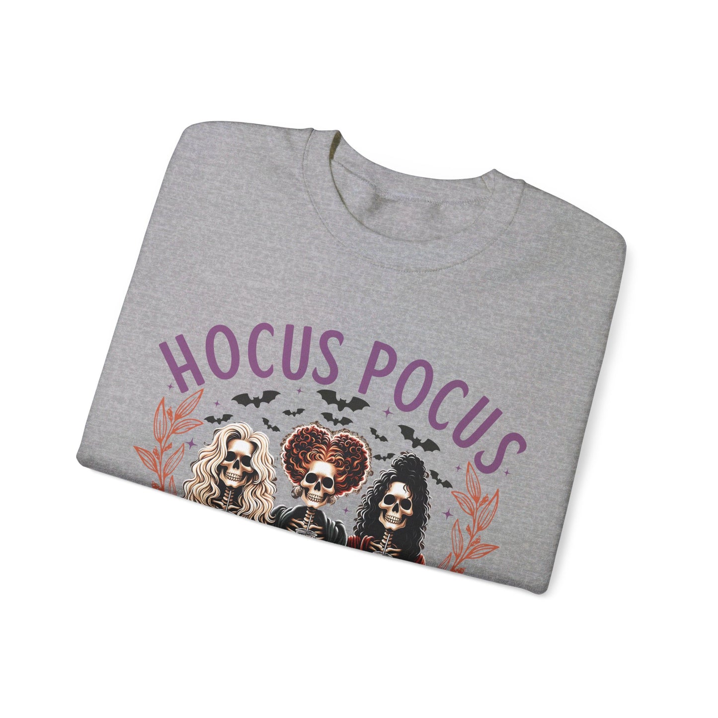 🔮✨ Embracing the Magic in My Hocus Pocus Sweatshirt! #HocusPocusFashion Unisex Heavy Blend™ Crewneck Sweatshirt