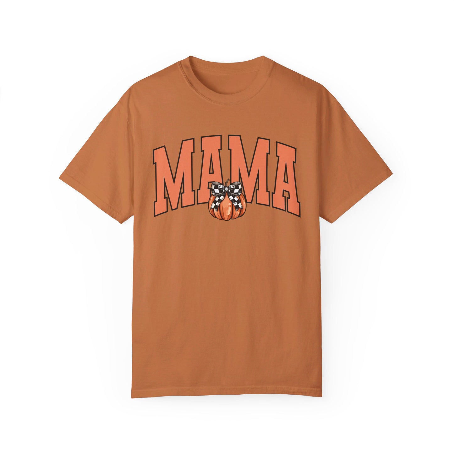 🧡🎃 Mama Pumpkin Tee: Fall Fashion Must-Have! #MamaPumpkin #FallFashionGoals Unisex Garment-Dyed T-shirt