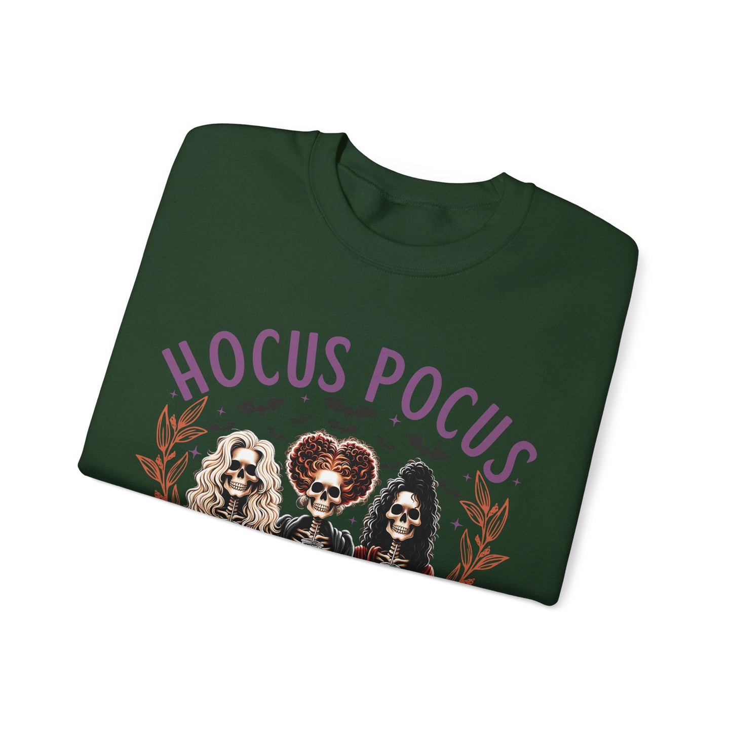 🔮✨ Embracing the Magic in My Hocus Pocus Sweatshirt! #HocusPocusFashion Unisex Heavy Blend™ Crewneck Sweatshirt