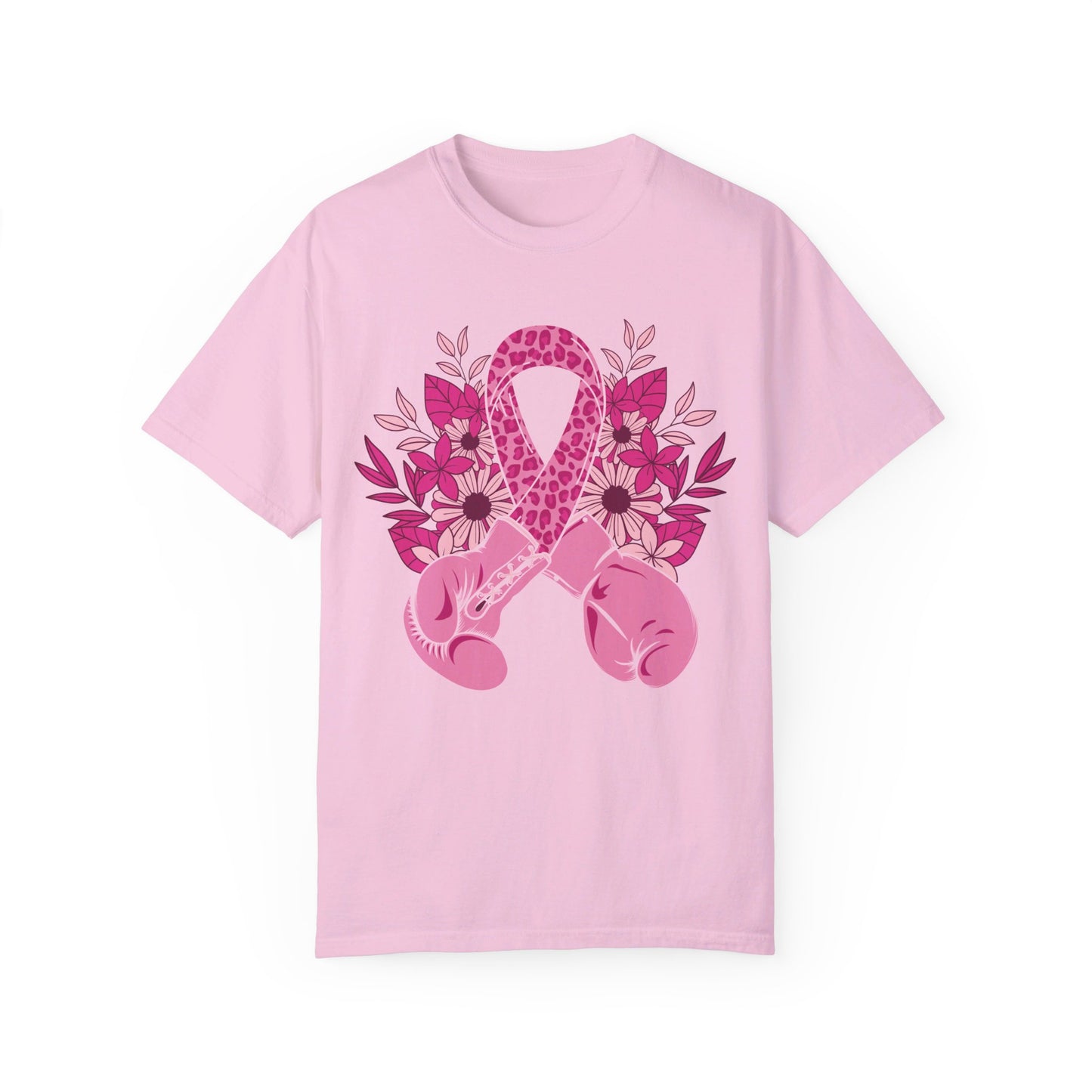 "💪🎗️ Fight Cancer in Style: Unisex Garment-Dyed T-Shirt That Makes a Statement! 🌟👕"