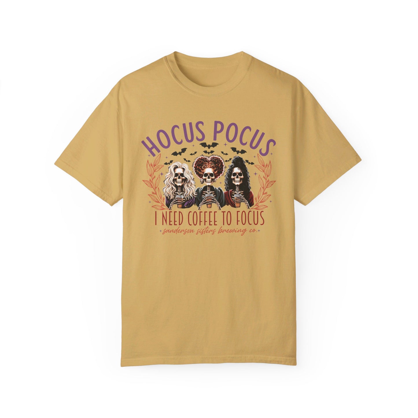 🔮✨ Feeling Magical in My Hocus Pocus Tee! #HocusPocusFashion Unisex Garment-Dyed T-shirt