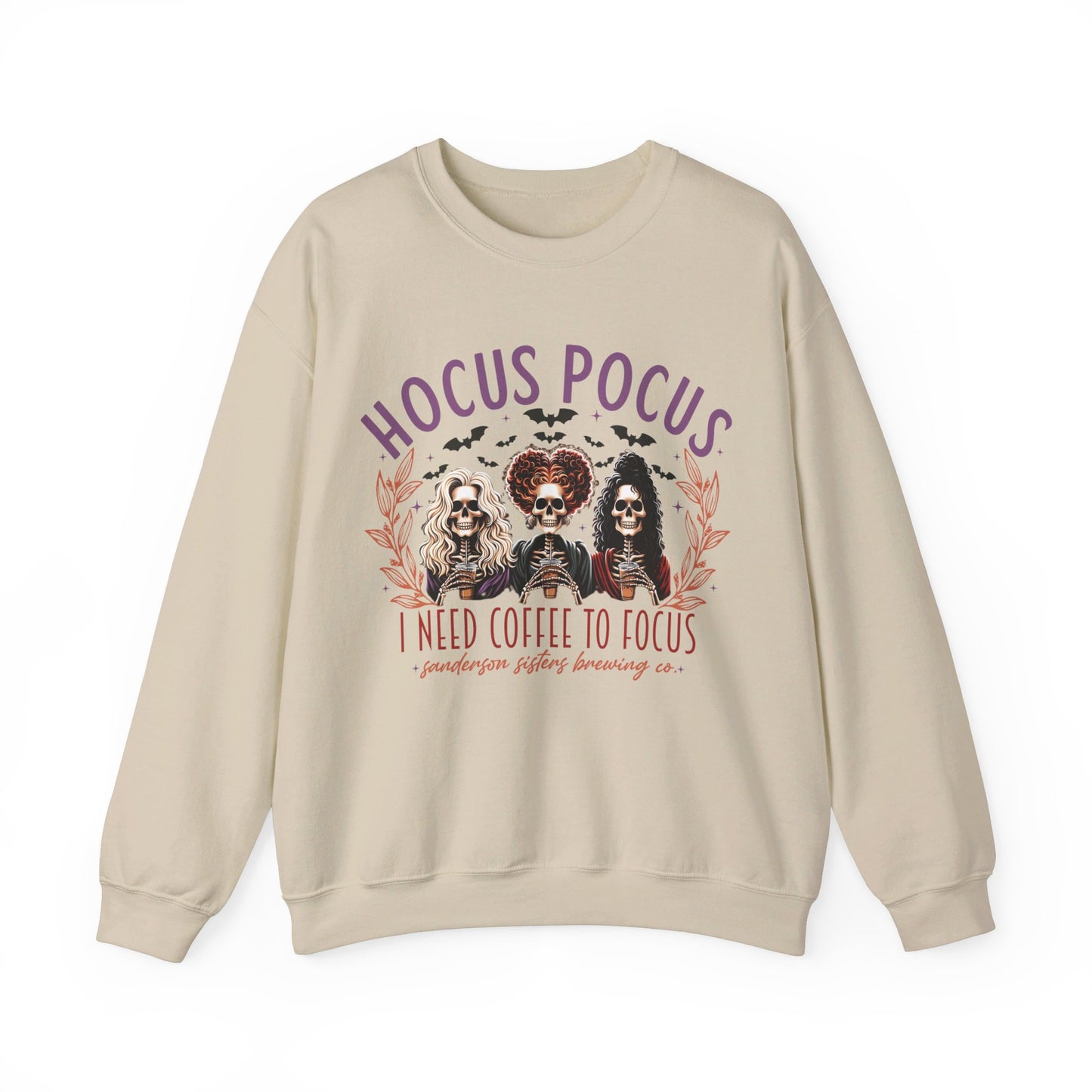 🔮✨ Embracing the Magic in My Hocus Pocus Sweatshirt! #HocusPocusFashion Unisex Heavy Blend™ Crewneck Sweatshirt