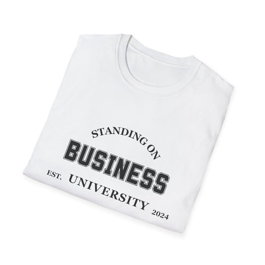 Foundations of Business: Standing Strong Unisex Softstyle T-Shirt