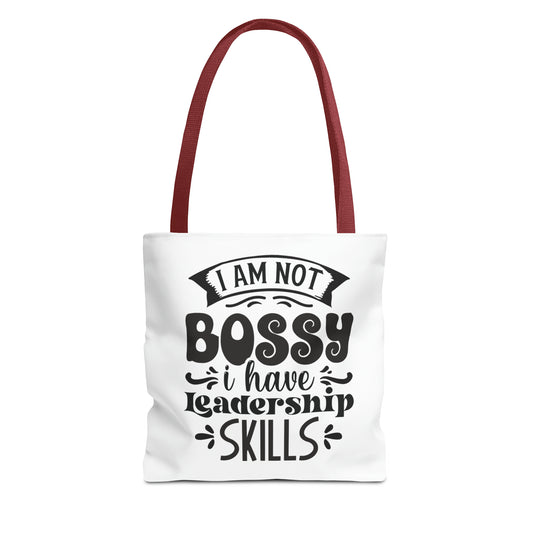 Empowerment Tote: Bossy & Skilled - 13x13 Tote Bag