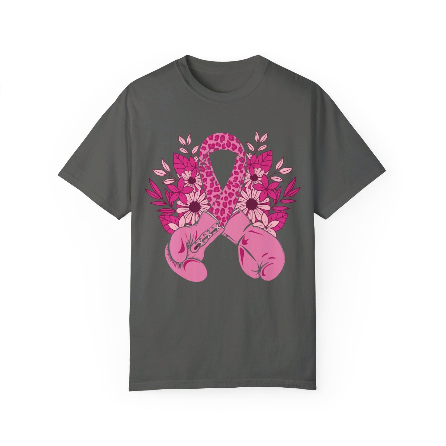 "💪🎗️ Fight Cancer in Style: Unisex Garment-Dyed T-Shirt That Makes a Statement! 🌟👕"