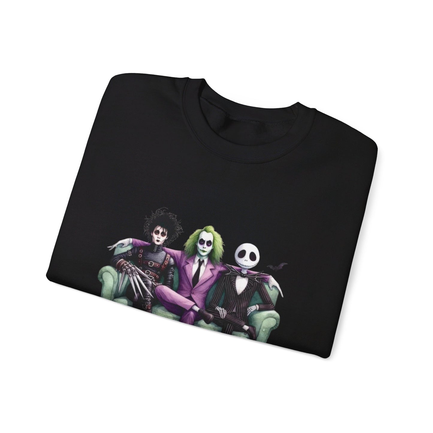 Beetlejuice Vibes You Can’t Sit With Us Unisex Heavy Blend™ Crewneck Sweatshirt