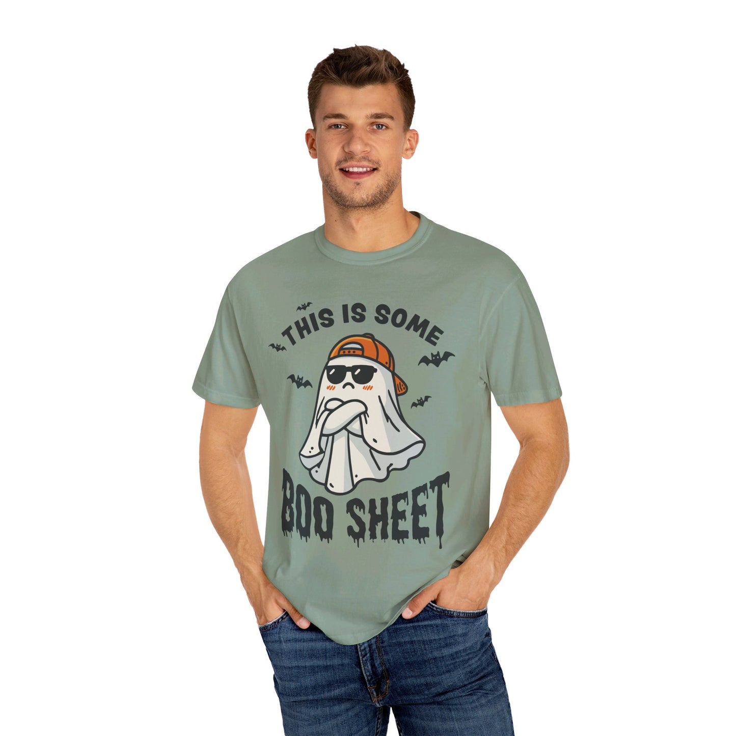 This Is Some Boo Unisex Garment-Dyed T-shirt