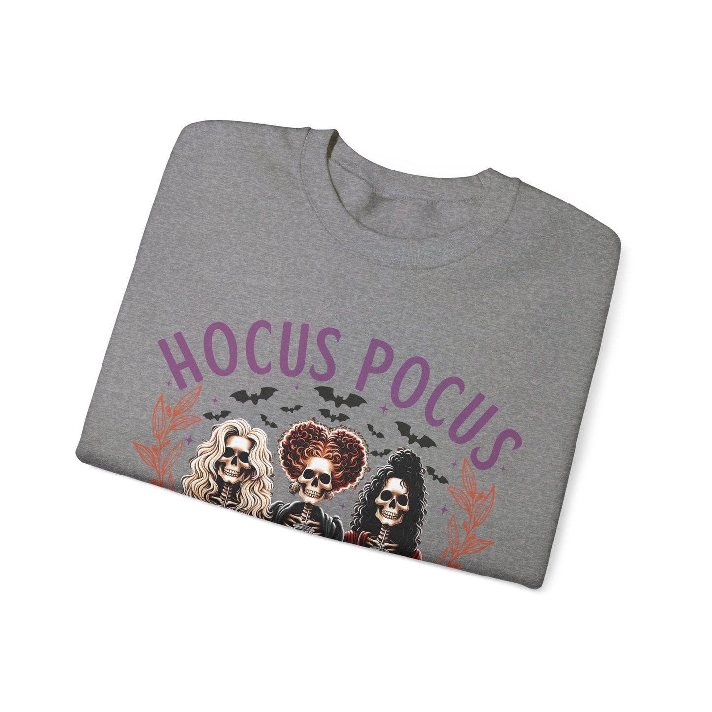 🔮✨ Embracing the Magic in My Hocus Pocus Sweatshirt! #HocusPocusFashion Unisex Heavy Blend™ Crewneck Sweatshirt