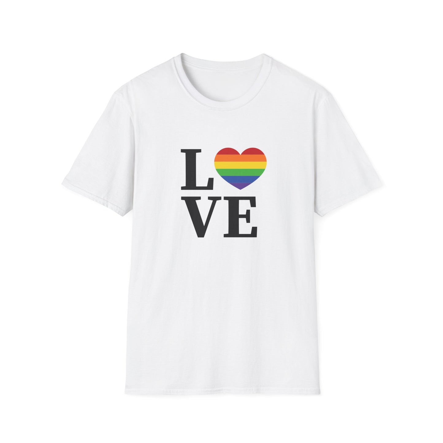 Love For All Unisex Softstyle T-Shirt