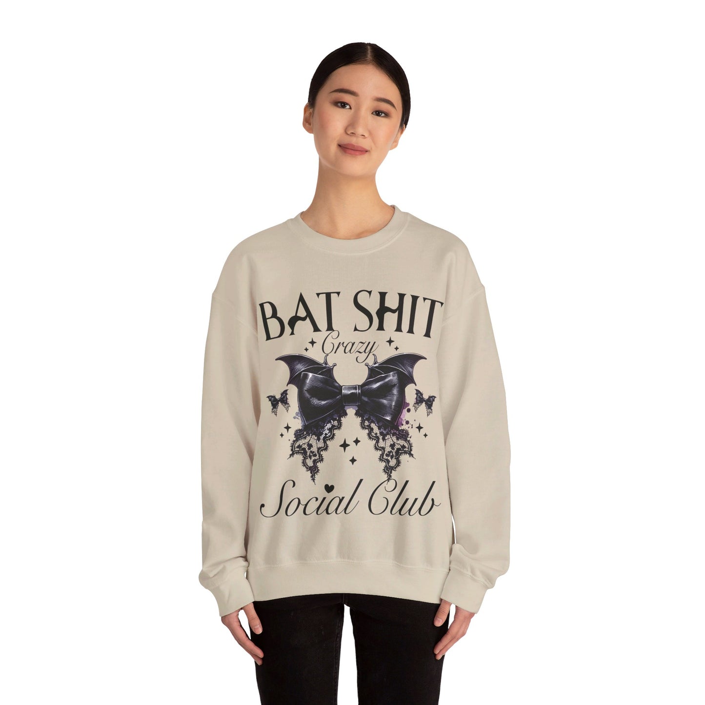 Bat Shit Crazy Unisex Heavy Blend™ Crewneck Sweatshirt