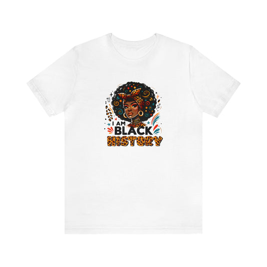 Legacy in Threads: I Am Black History Tee Unisex Jersey Short Sleeve Tee