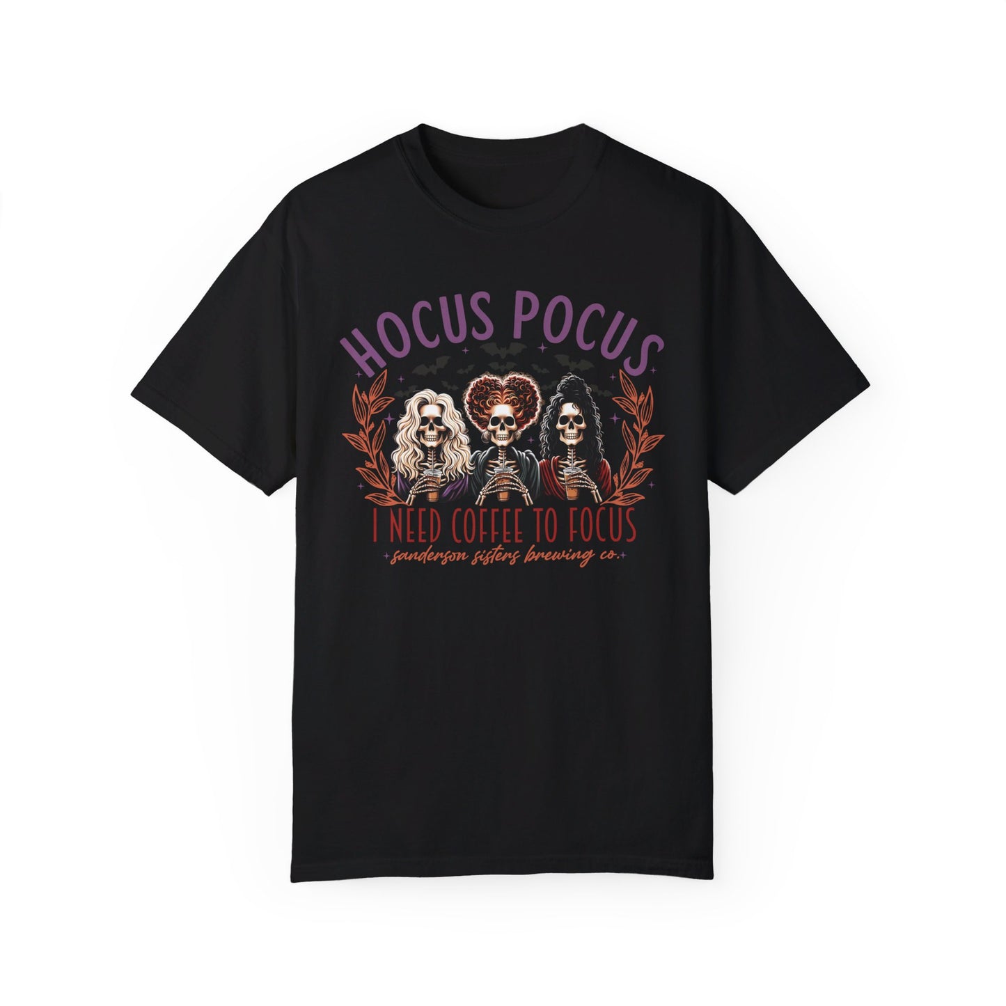 🔮✨ Feeling Magical in My Hocus Pocus Tee! #HocusPocusFashion Unisex Garment-Dyed T-shirt