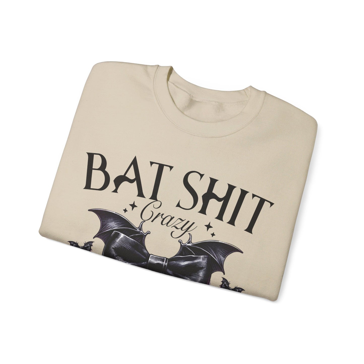 Bat Shit Crazy Unisex Heavy Blend™ Crewneck Sweatshirt