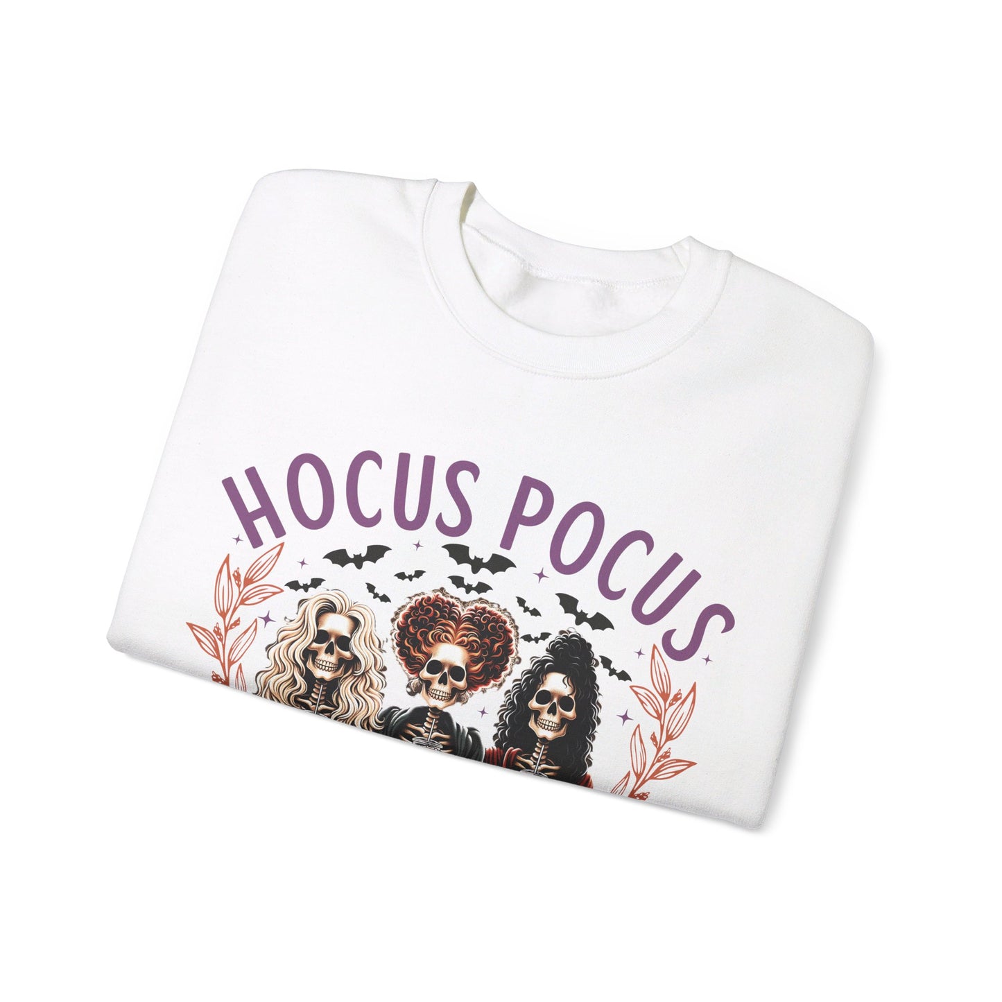 🔮✨ Embracing the Magic in My Hocus Pocus Sweatshirt! #HocusPocusFashion Unisex Heavy Blend™ Crewneck Sweatshirt