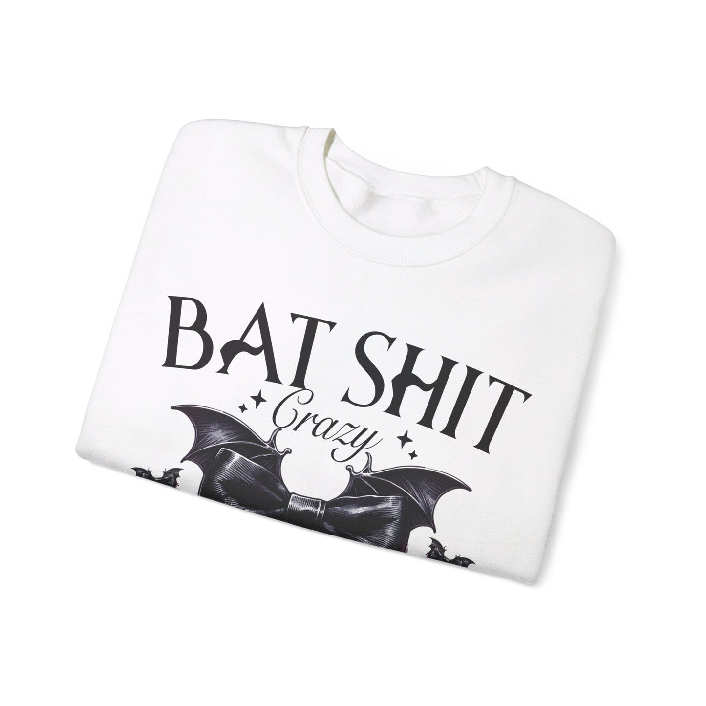 Bat Shit Crazy Unisex Heavy Blend™ Crewneck Sweatshirt