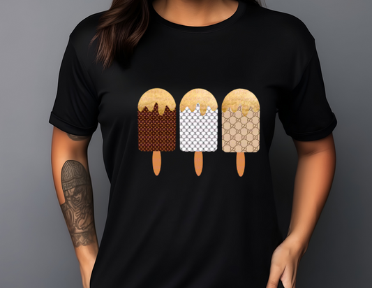 Designer Ice Cream Pops Unisex T-Shirt
