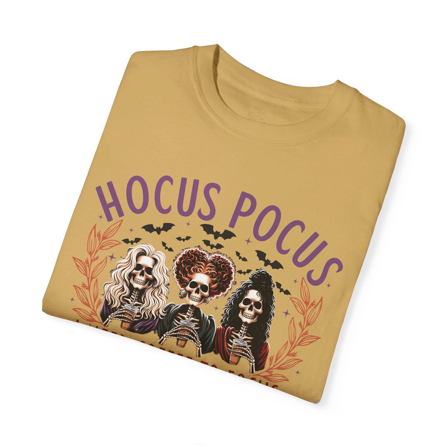 🔮✨ Feeling Magical in My Hocus Pocus Tee! #HocusPocusFashion Unisex Garment-Dyed T-shirt