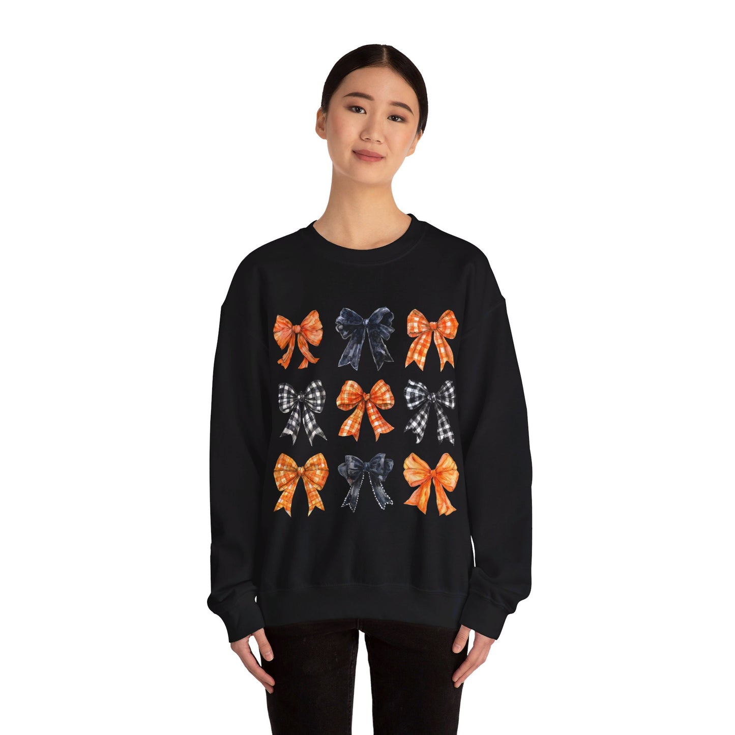 Halloween Bows Unisex Heavy Blend™ Crewneck Sweatshirt