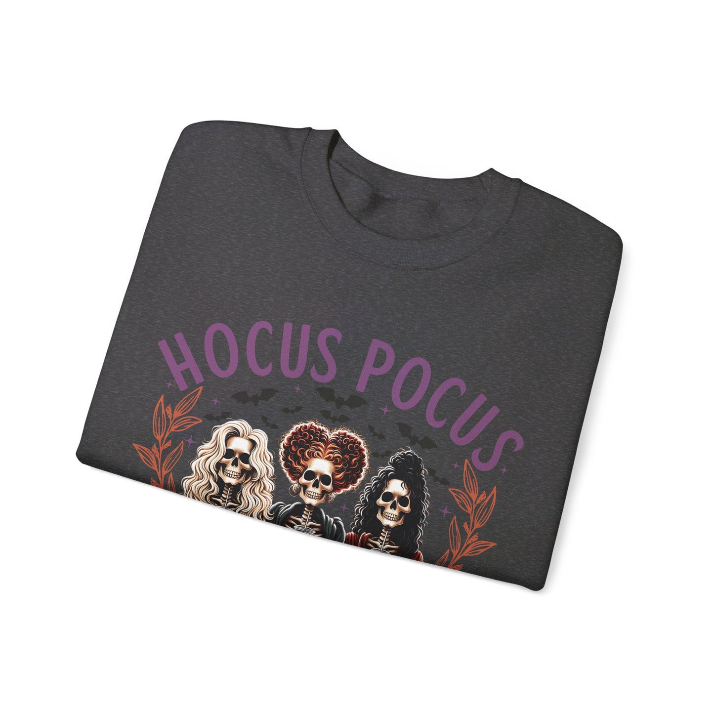 🔮✨ Embracing the Magic in My Hocus Pocus Sweatshirt! #HocusPocusFashion Unisex Heavy Blend™ Crewneck Sweatshirt