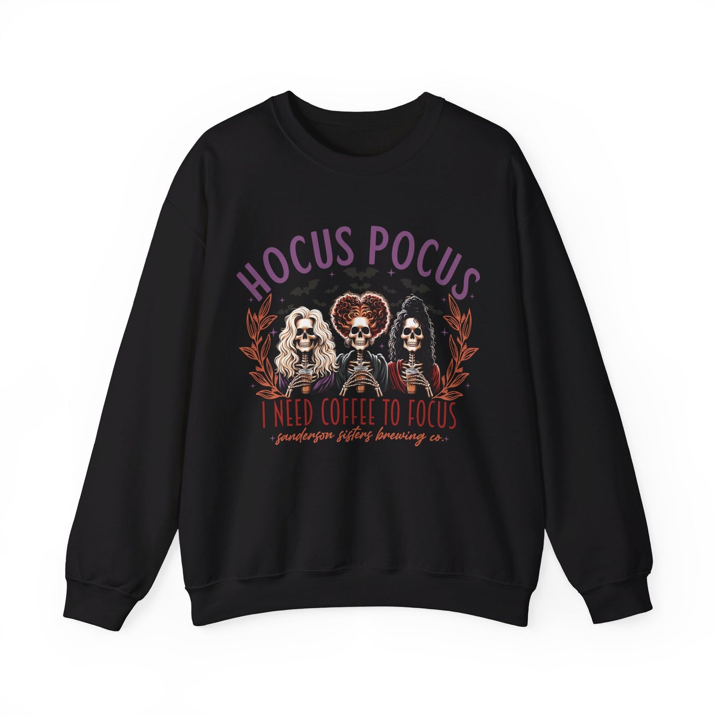 🔮✨ Embracing the Magic in My Hocus Pocus Sweatshirt! #HocusPocusFashion Unisex Heavy Blend™ Crewneck Sweatshirt