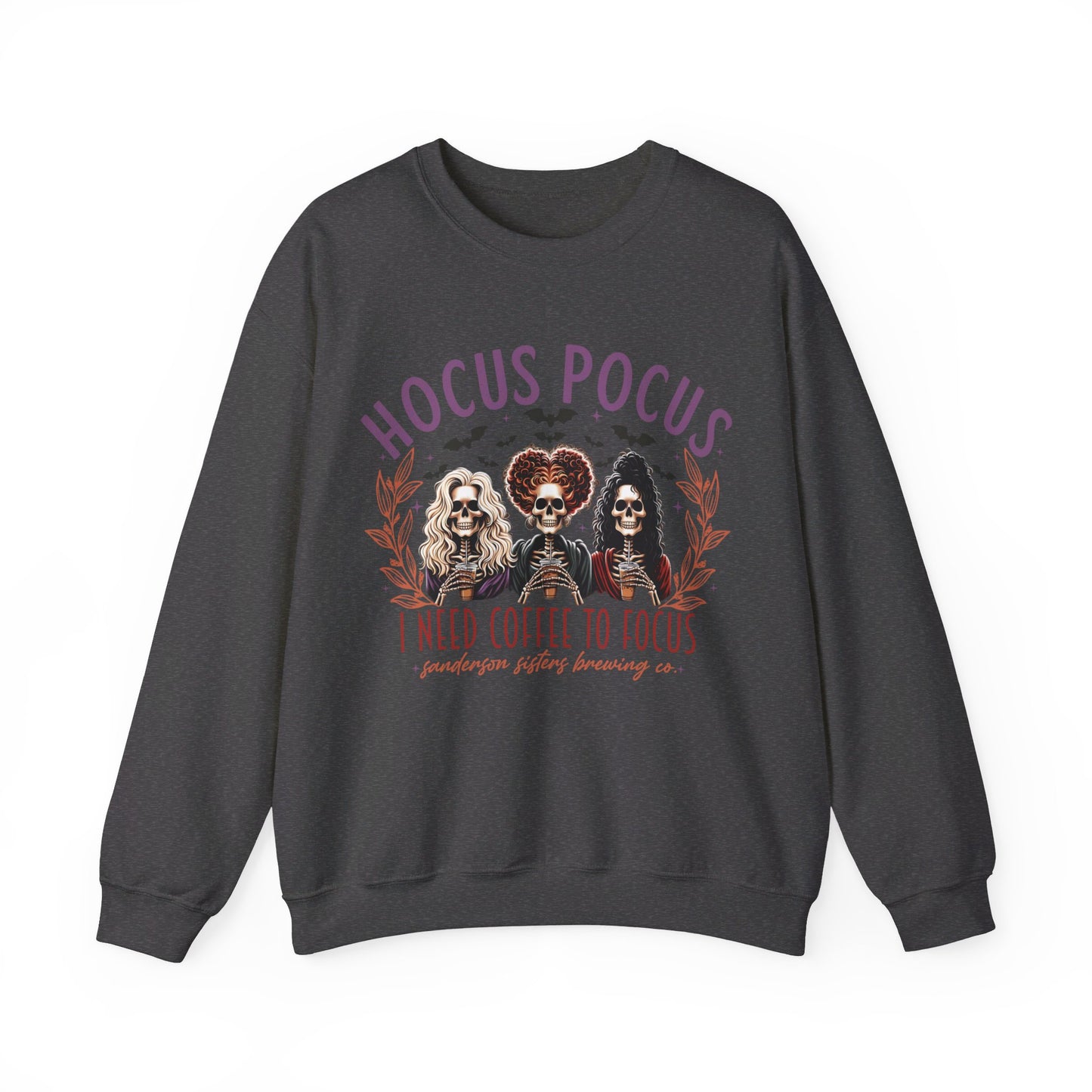 🔮✨ Embracing the Magic in My Hocus Pocus Sweatshirt! #HocusPocusFashion Unisex Heavy Blend™ Crewneck Sweatshirt