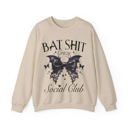 Bat Shit Crazy Unisex Heavy Blend™ Crewneck Sweatshirt