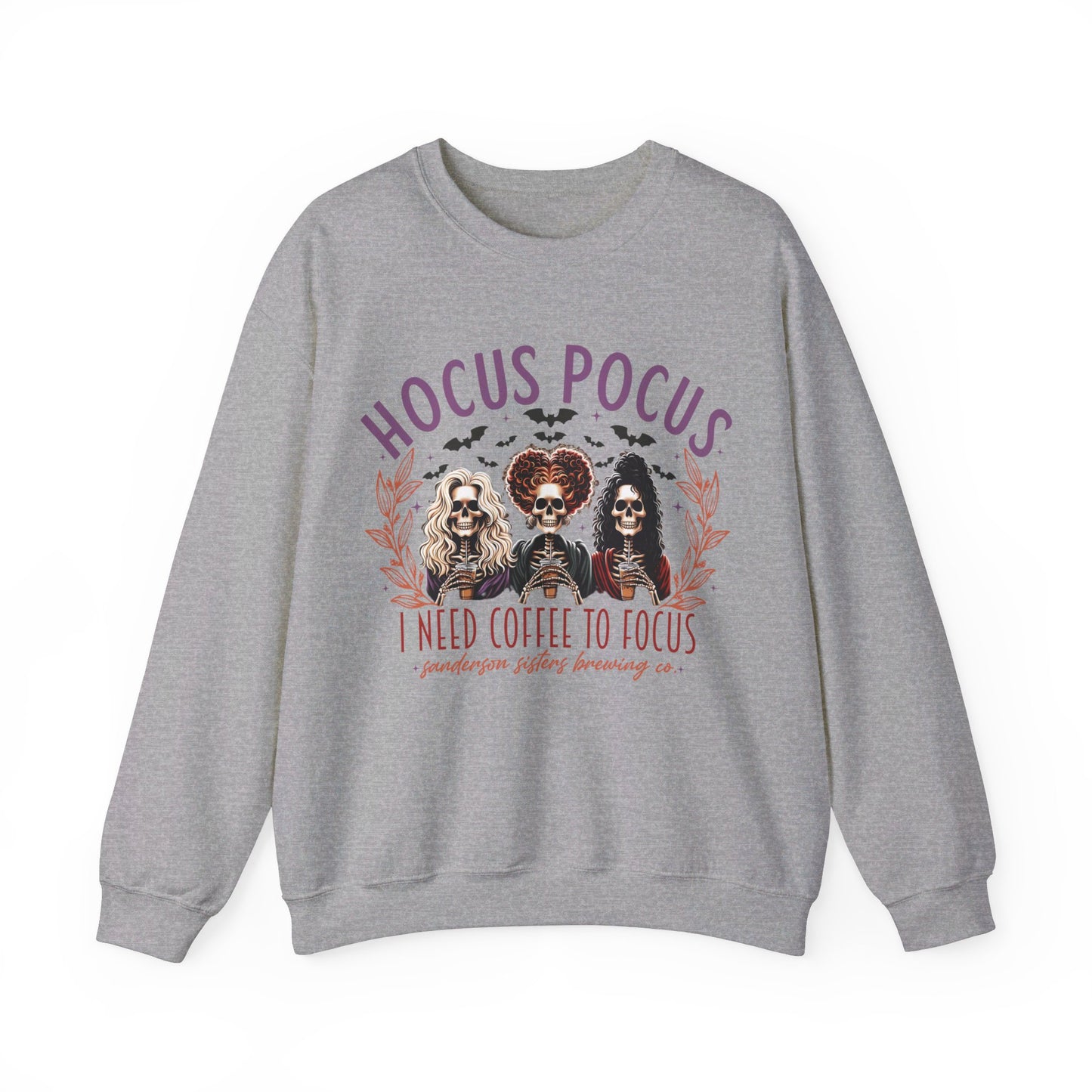 🔮✨ Embracing the Magic in My Hocus Pocus Sweatshirt! #HocusPocusFashion Unisex Heavy Blend™ Crewneck Sweatshirt