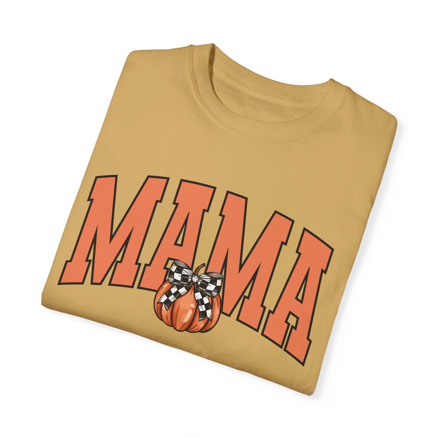 🧡🎃 Mama Pumpkin Tee: Fall Fashion Must-Have! #MamaPumpkin #FallFashionGoals Unisex Garment-Dyed T-shirt