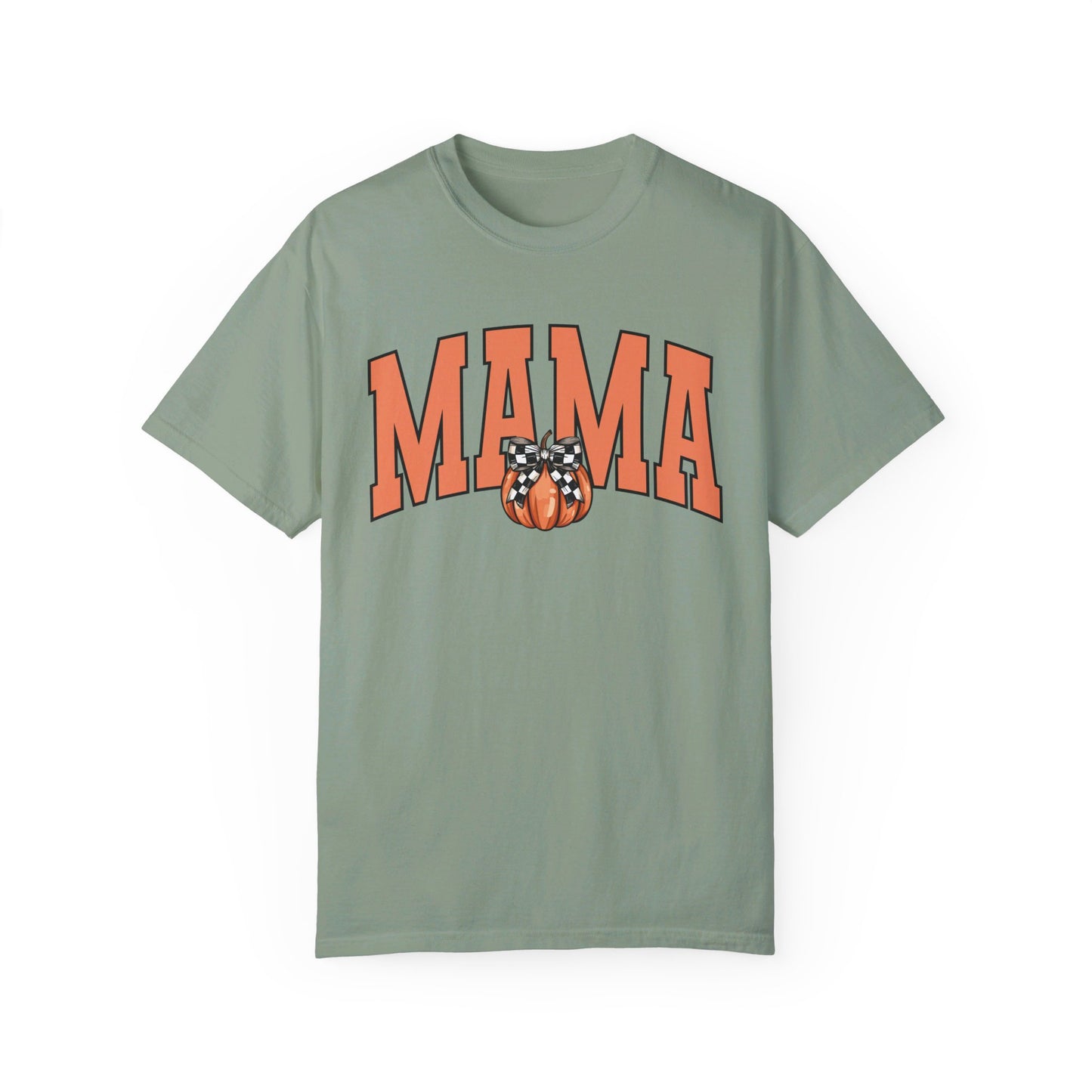 🧡🎃 Mama Pumpkin Tee: Fall Fashion Must-Have! #MamaPumpkin #FallFashionGoals Unisex Garment-Dyed T-shirt