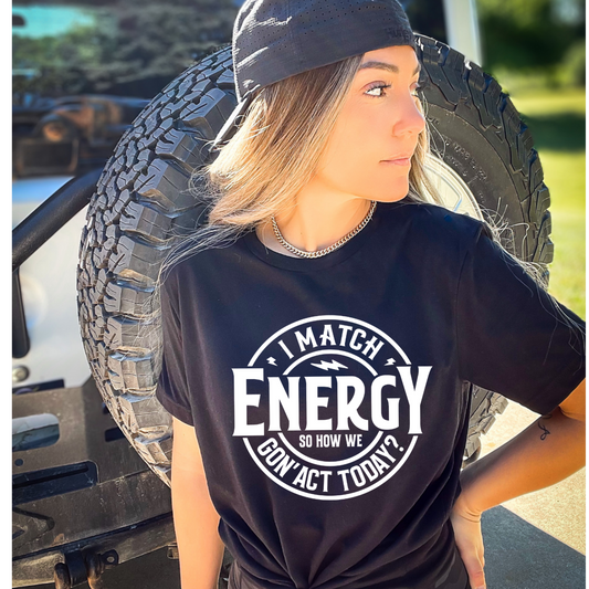 Match Energy  Dark Unisex Softstyle T-Shirt
