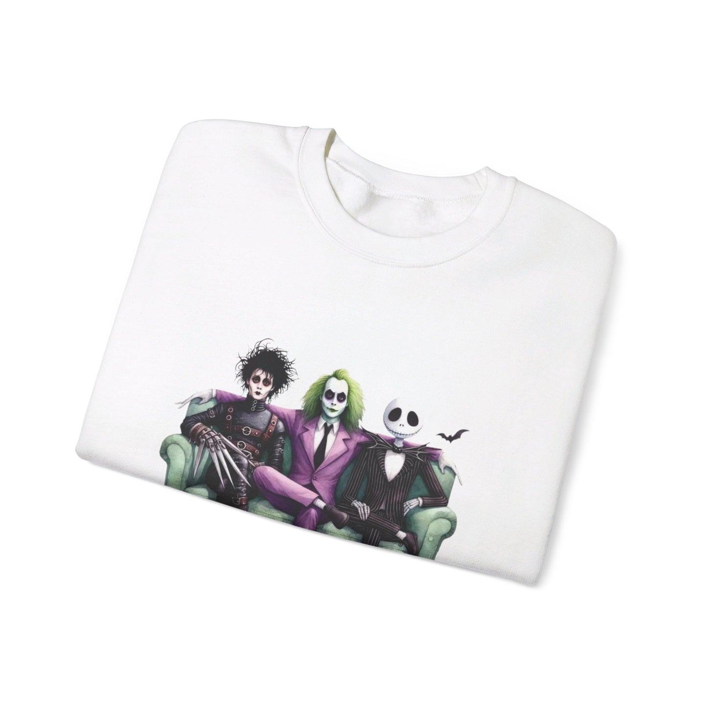 Beetlejuice Vibes You Can’t Sit With Us Unisex Heavy Blend™ Crewneck Sweatshirt