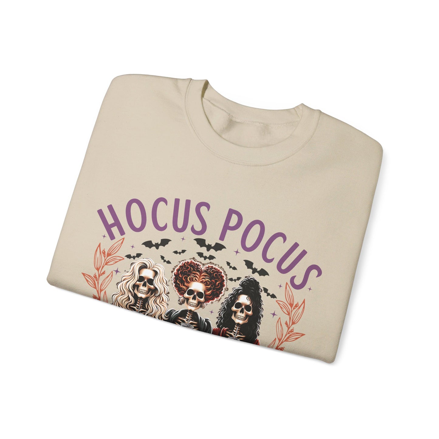 🔮✨ Embracing the Magic in My Hocus Pocus Sweatshirt! #HocusPocusFashion Unisex Heavy Blend™ Crewneck Sweatshirt