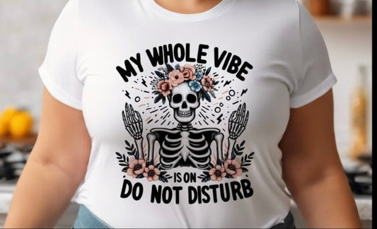 Zen Mode Engaged: Do Not Disturb Vibe Unisex Softstyle T-Shirt