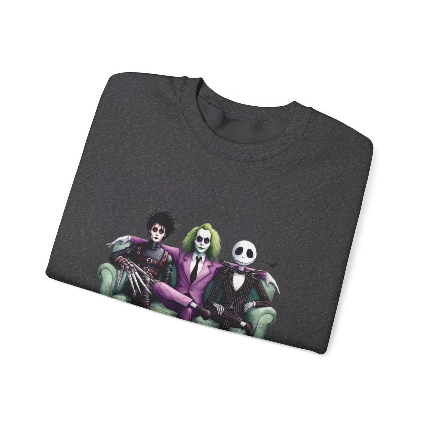 Beetlejuice Vibes You Can’t Sit With Us Unisex Heavy Blend™ Crewneck Sweatshirt