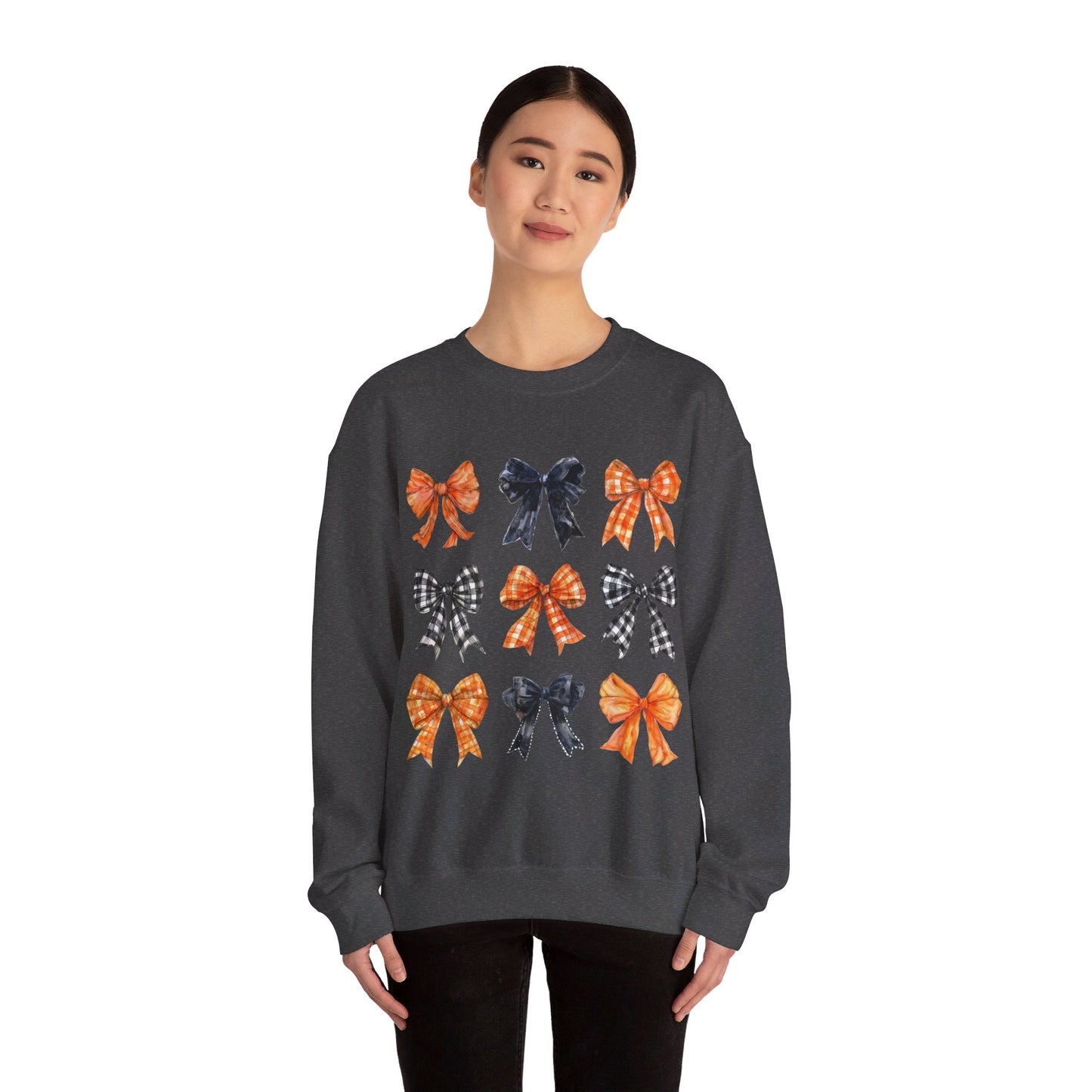 Halloween Bows Unisex Heavy Blend™ Crewneck Sweatshirt