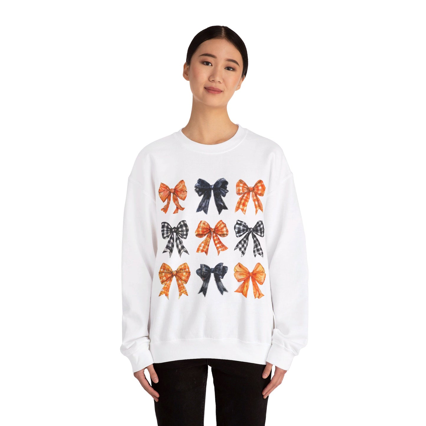 Halloween Bows Unisex Heavy Blend™ Crewneck Sweatshirt