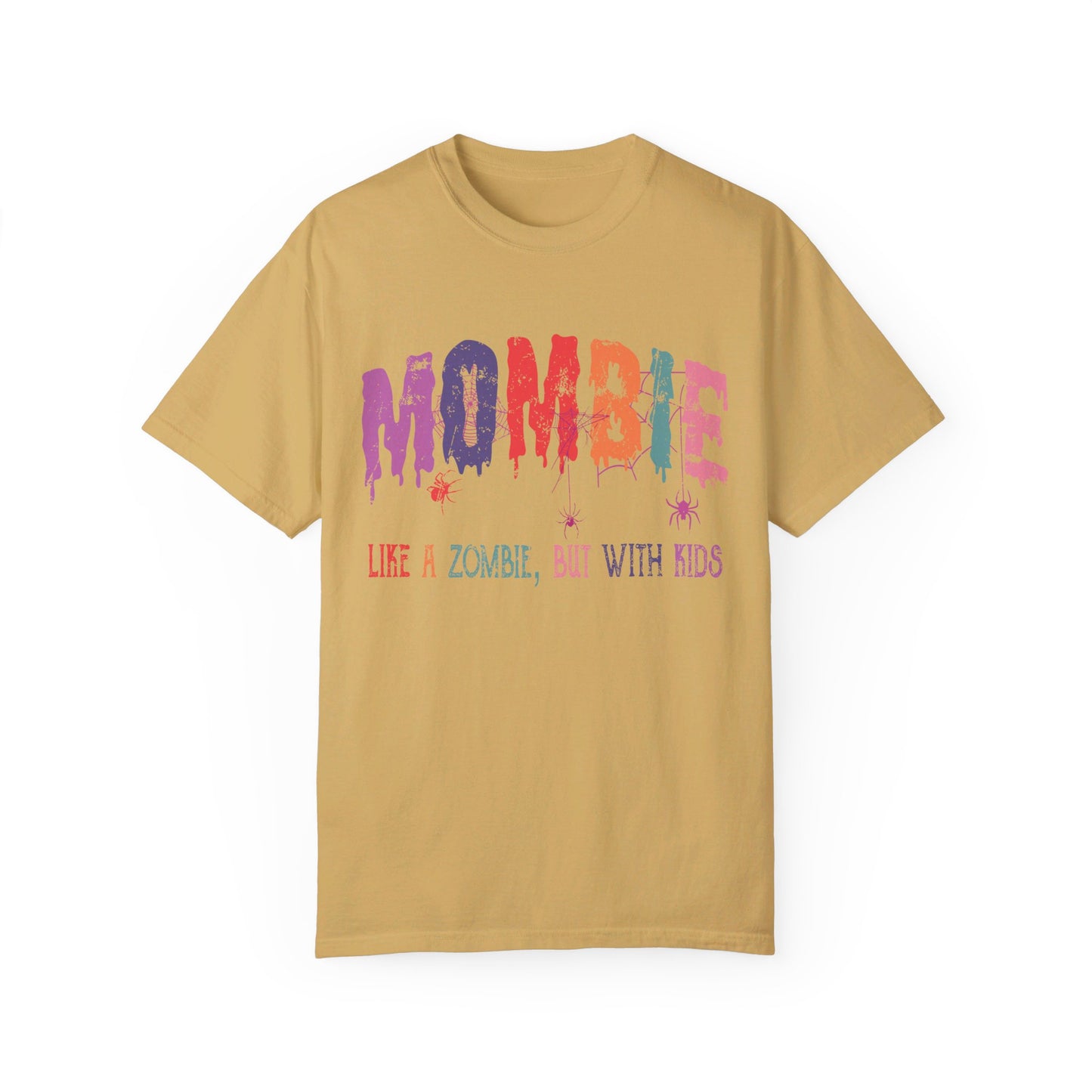 Zombie Mombie Halloween Unisex Garment-Dyed T-shirt