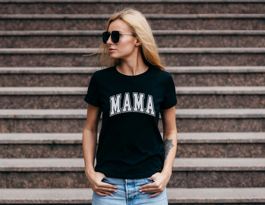 Mom Power: Wear Your Mama Pride Unisex Softstyle Black T-Shirt